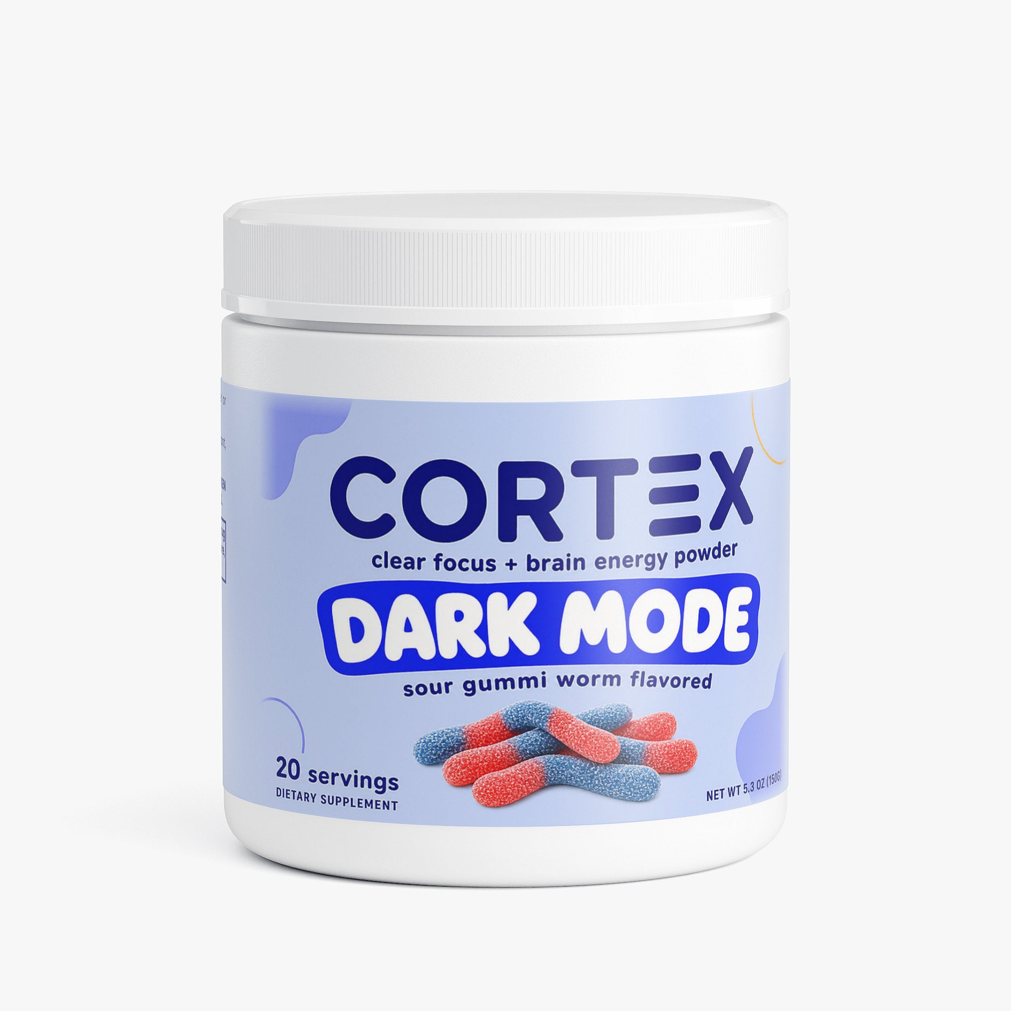 Cortex Focus Powder - Sour Gummi Worm