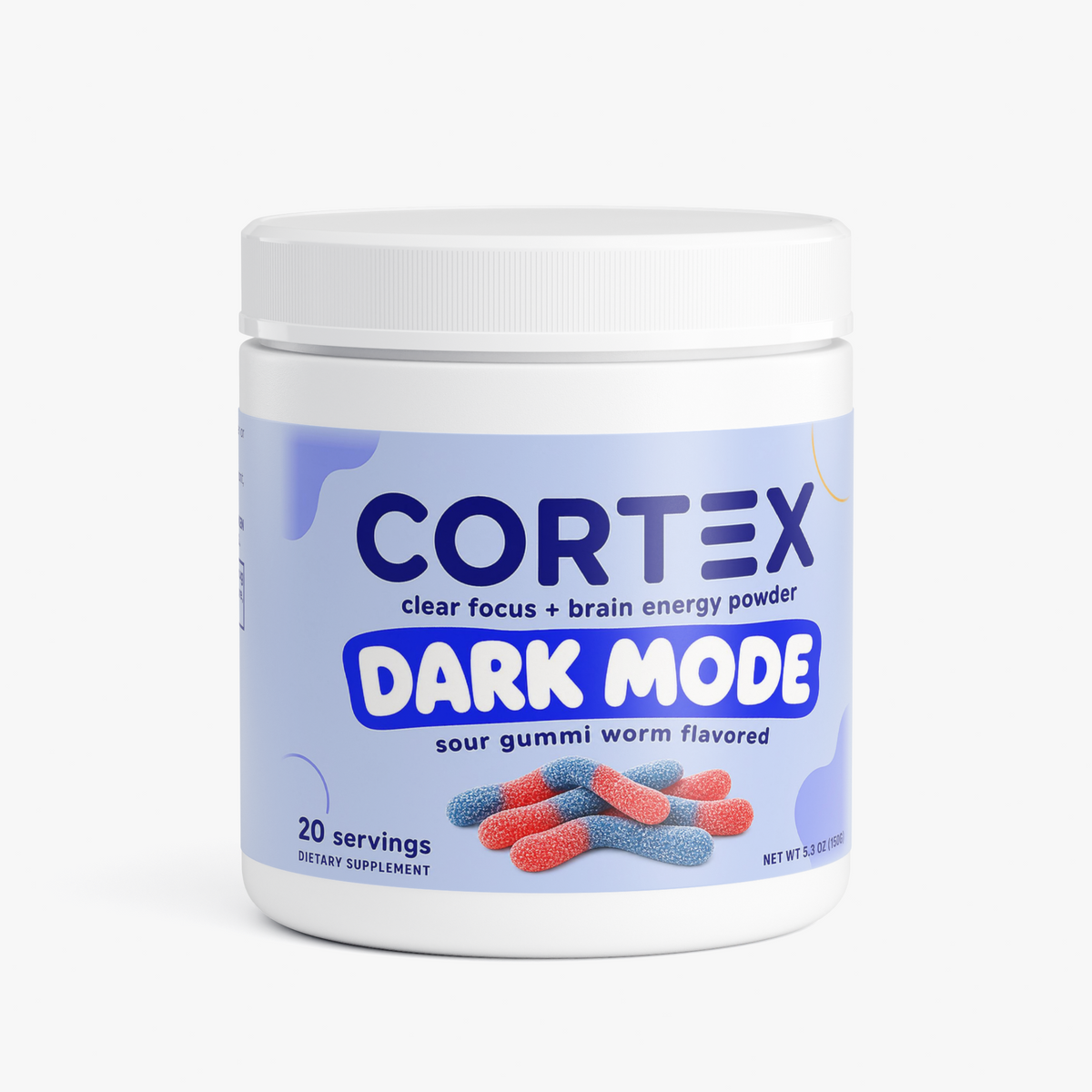 Cortex Focus Powder - Sour Gummi Worm