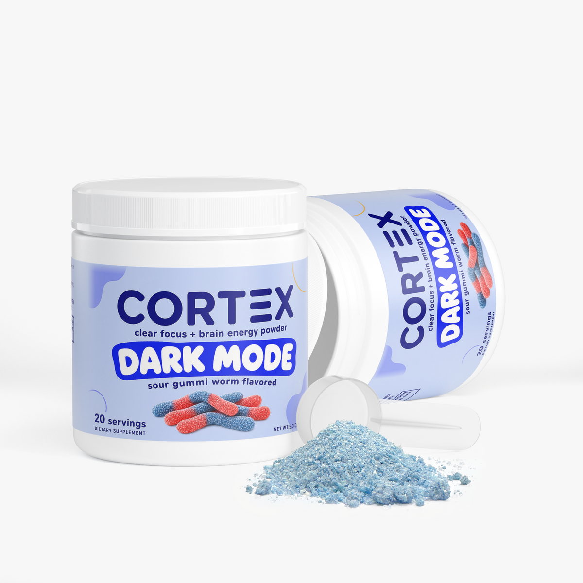 Cortex Focus Powder - Sour Gummi Worm