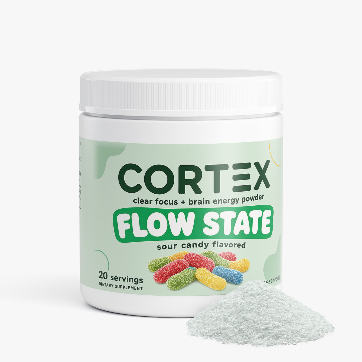 Cortex Focus Powder - Sour Candy